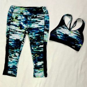Avia Leggings and Sports Bra Set